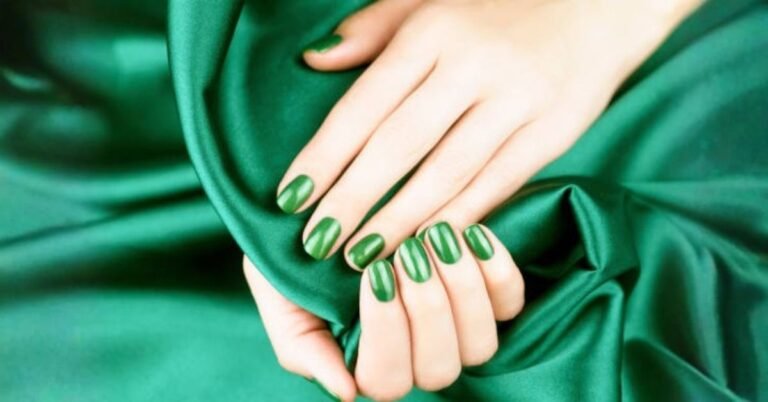 timeless appeal of emerald green nails