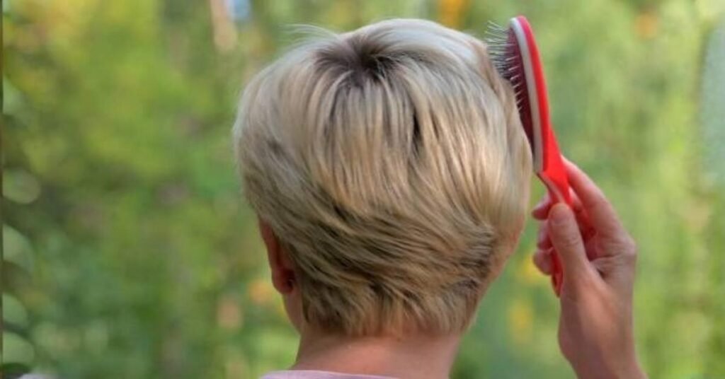 Low Maintenance Choppy Pixie Cut Over 50