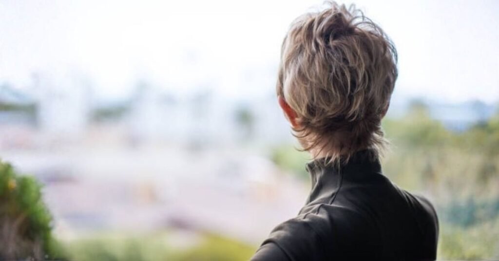 Feminine Shaggy Pixie Cut