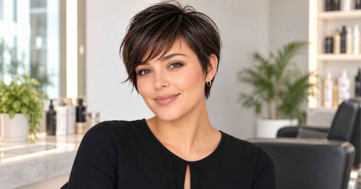 Short Hair Short Fringe