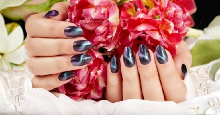 cat eye nail polish