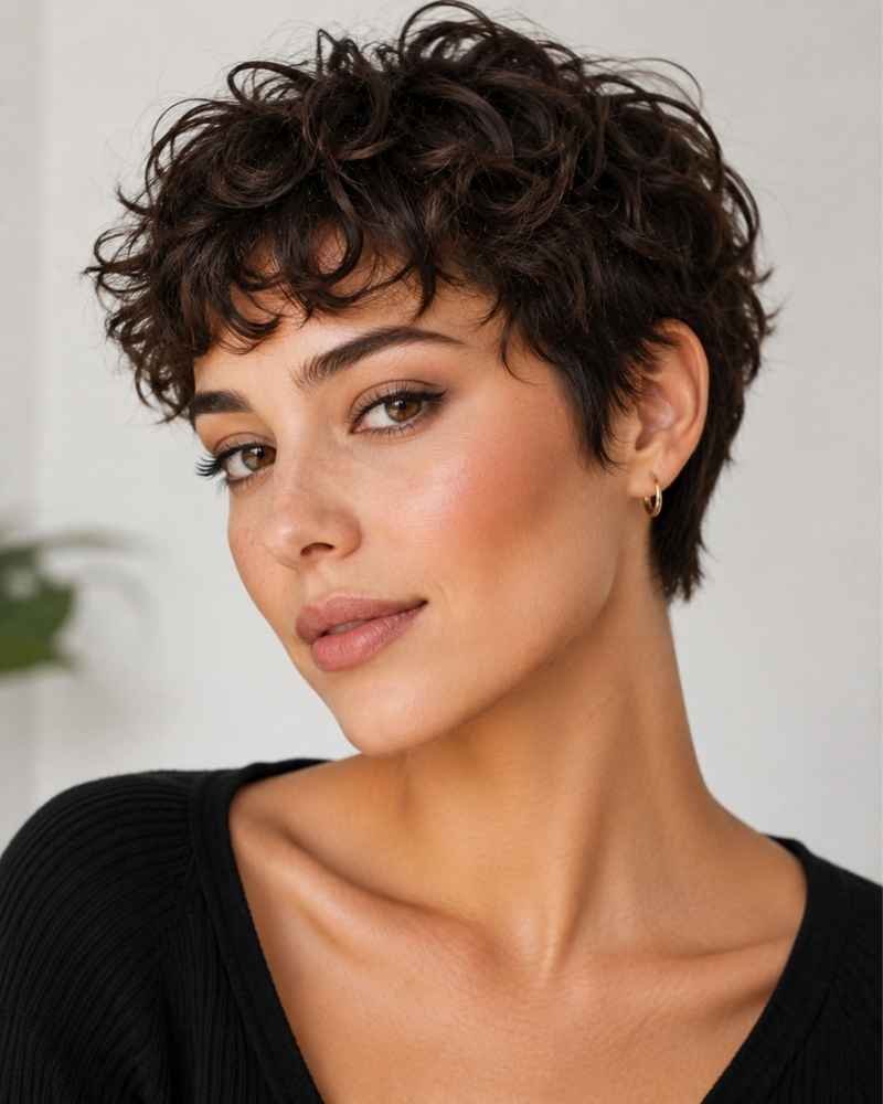 Short Hair Short Fringe: 8 Ways To Style Modern Bangs 5 Short Hair Short Fringe