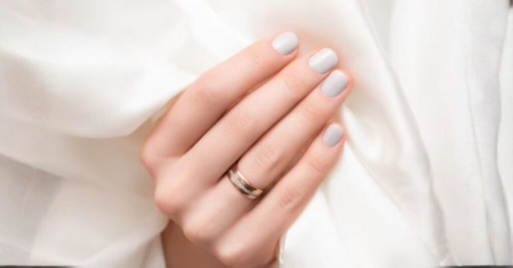 white nails