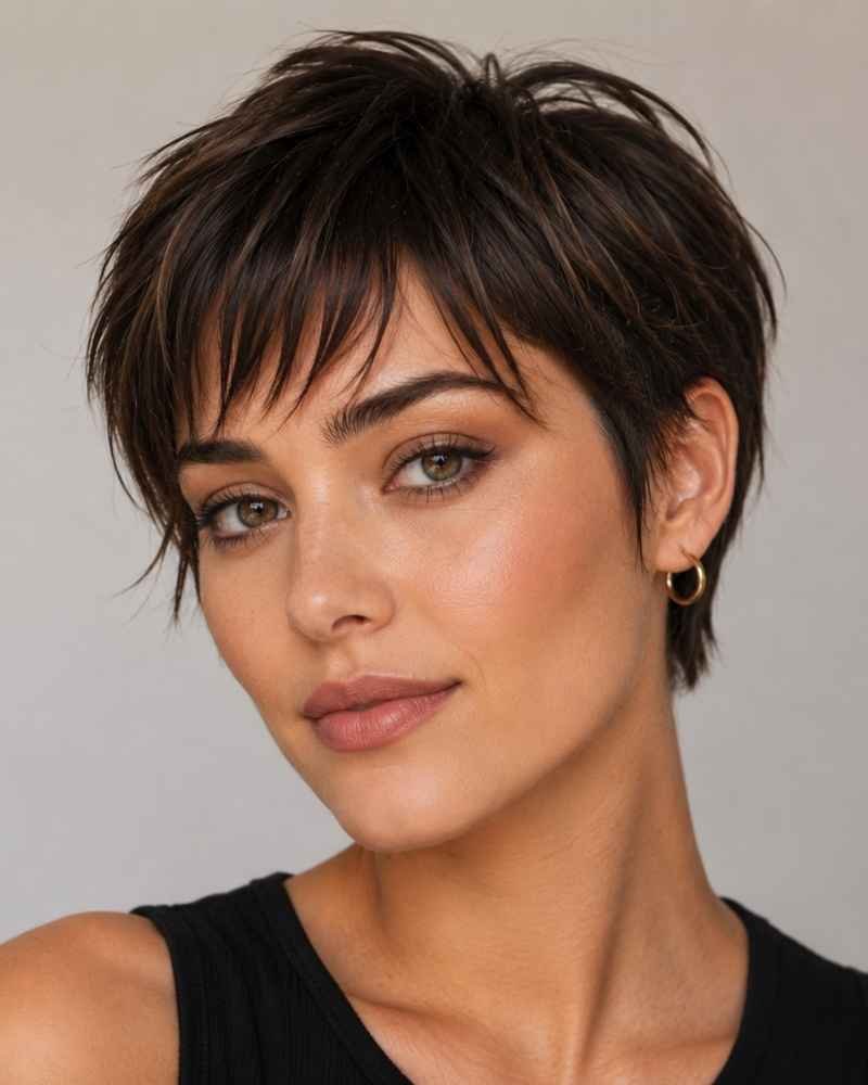 Short Hair Short Fringe: 8 Ways To Style Modern Bangs 10 Short Hair Short Fringe