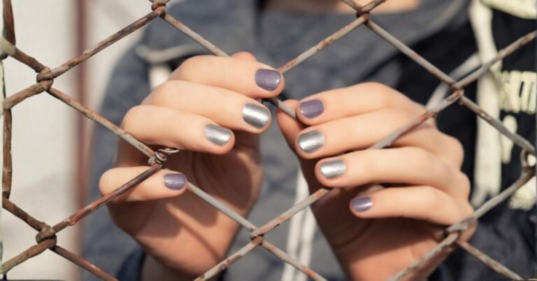 coffin shaped nails