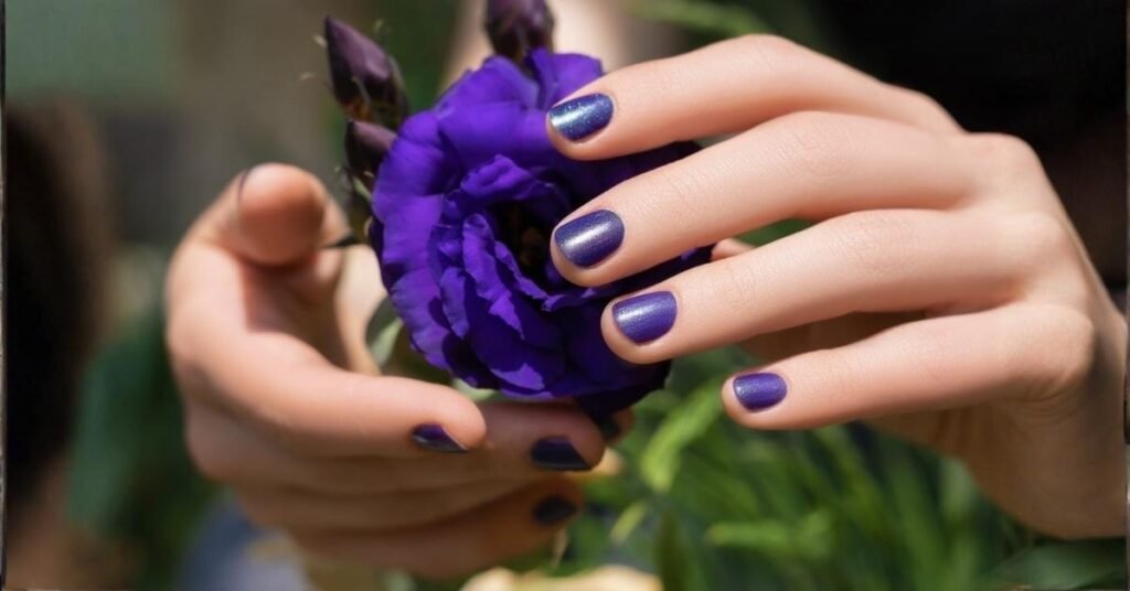 Nail Designs For Purple Nails
