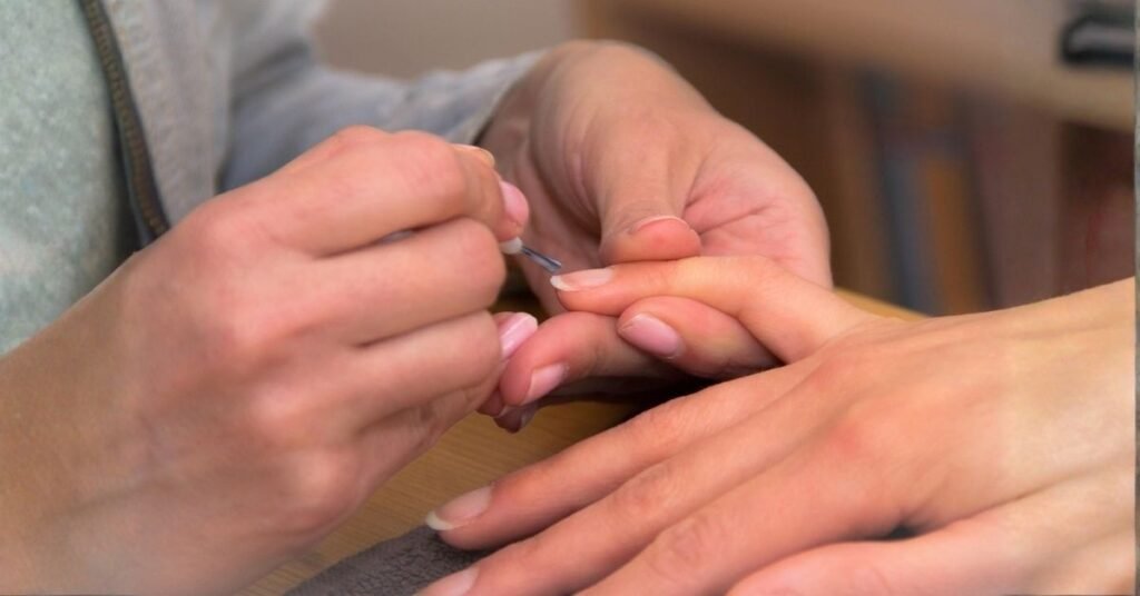 Coffin Shaped Nails