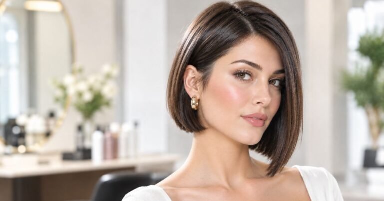 Short Hair Straight Hairstyles
