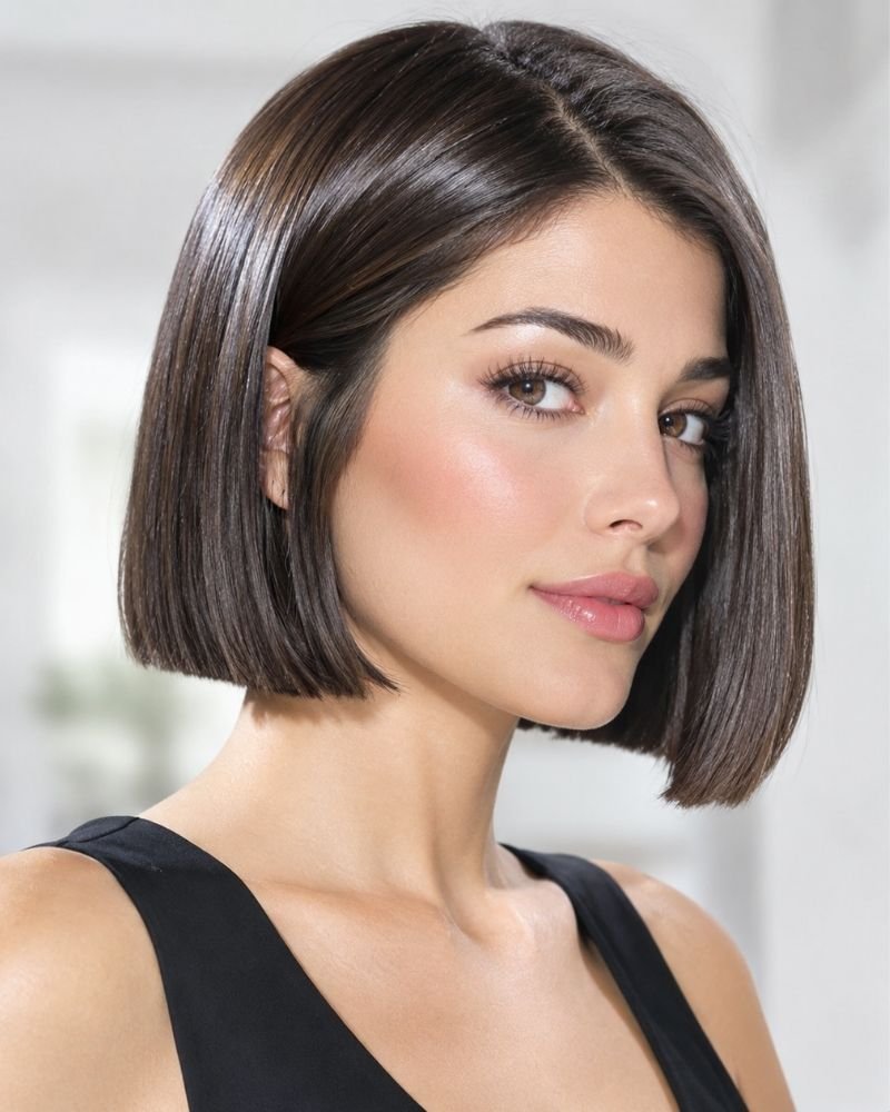 Short Hair Straight Hairstyles: 6 Sleek Cuts to Try 2 Short Hair Straight Hairstyles