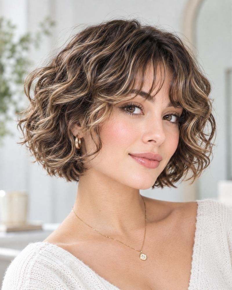 Short Permed Hairstyles: 15 Gorgeous Curls to Try 4 Short Permed Hairstyles