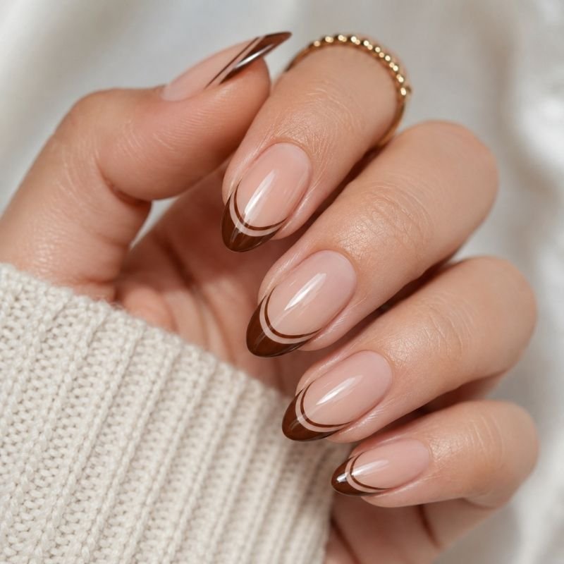 Brown Nails