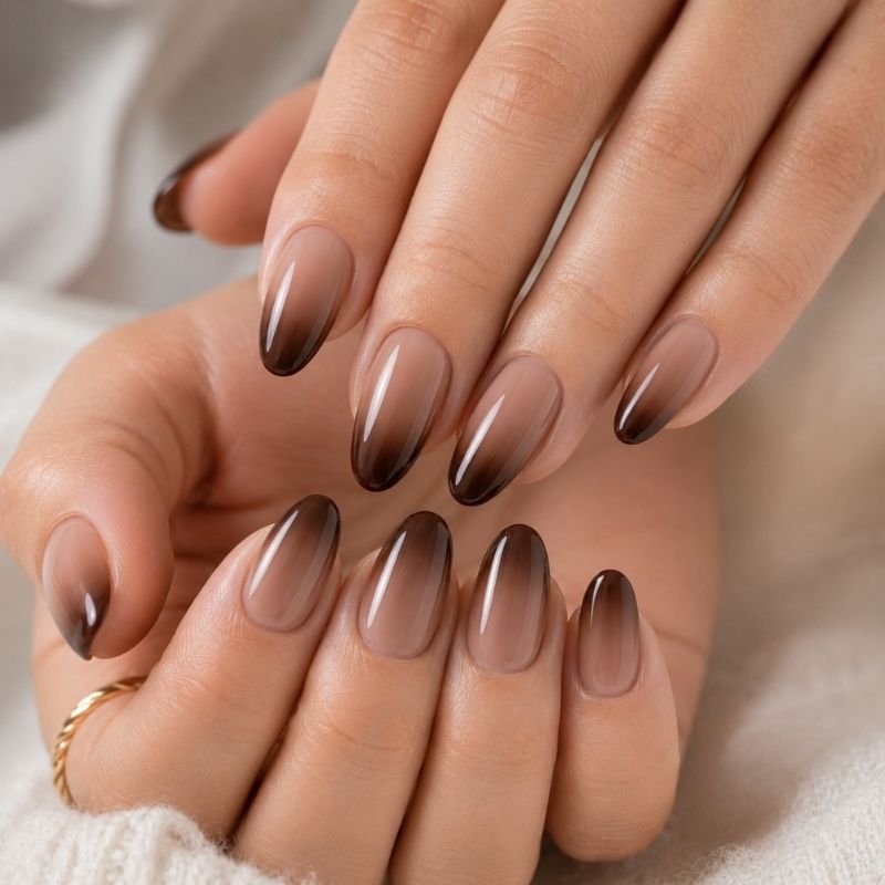 Brown Nails