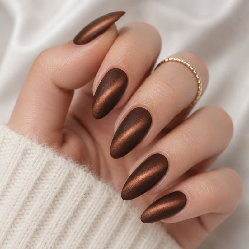 Brown Nails