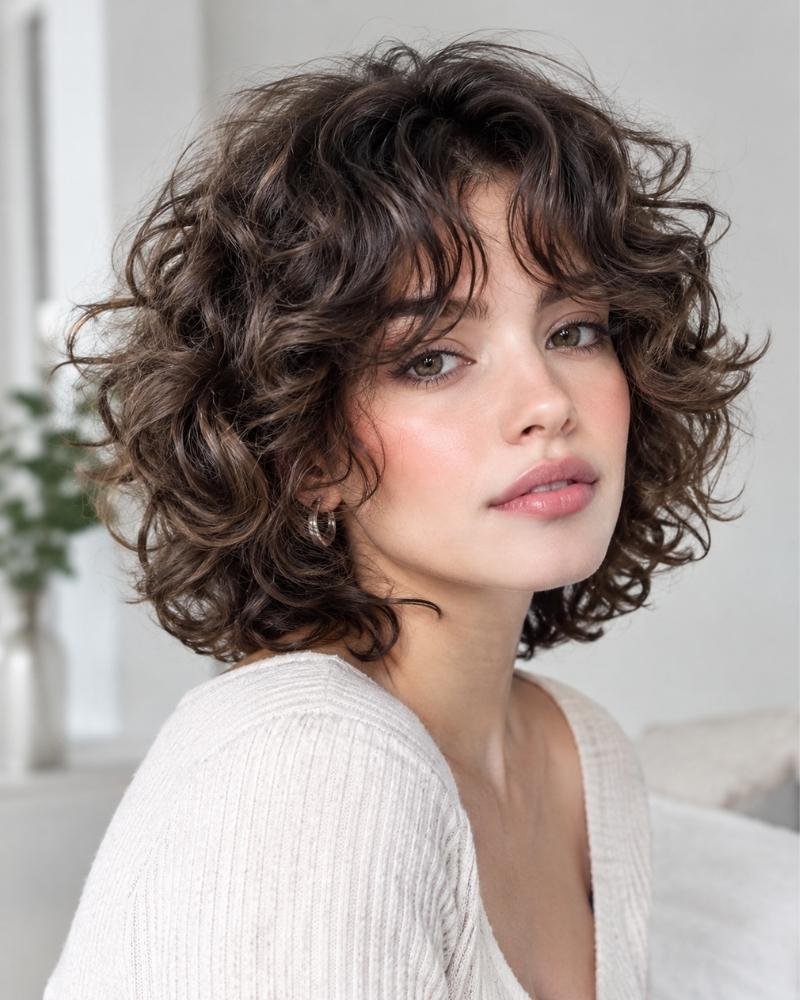 Short Permed Hairstyles: 15 Gorgeous Curls to Try 13 Short Permed Hairstyles