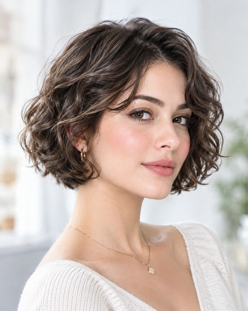 Short Permed Hairstyles: 15 Gorgeous Curls to Try 3 Short Permed Hairstyles