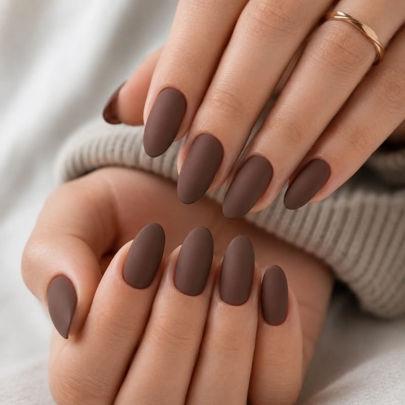 Brown Nails
