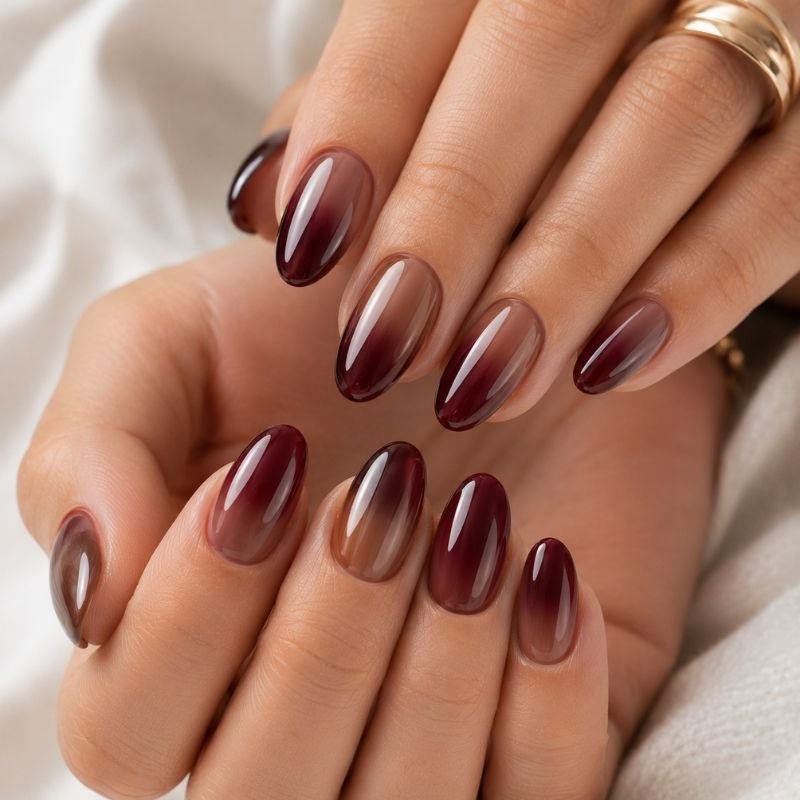 Brown Nails