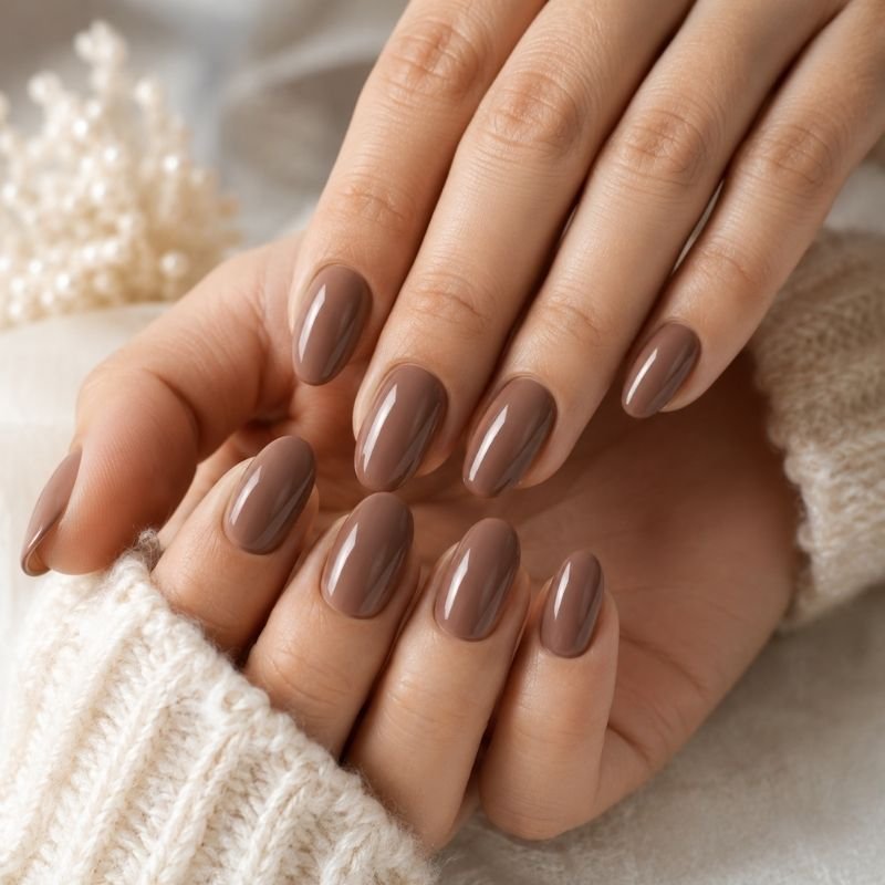 Brown Nails