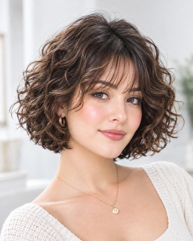 Short Permed Hairstyles: 15 Gorgeous Curls to Try 7 Short Permed Hairstyles
