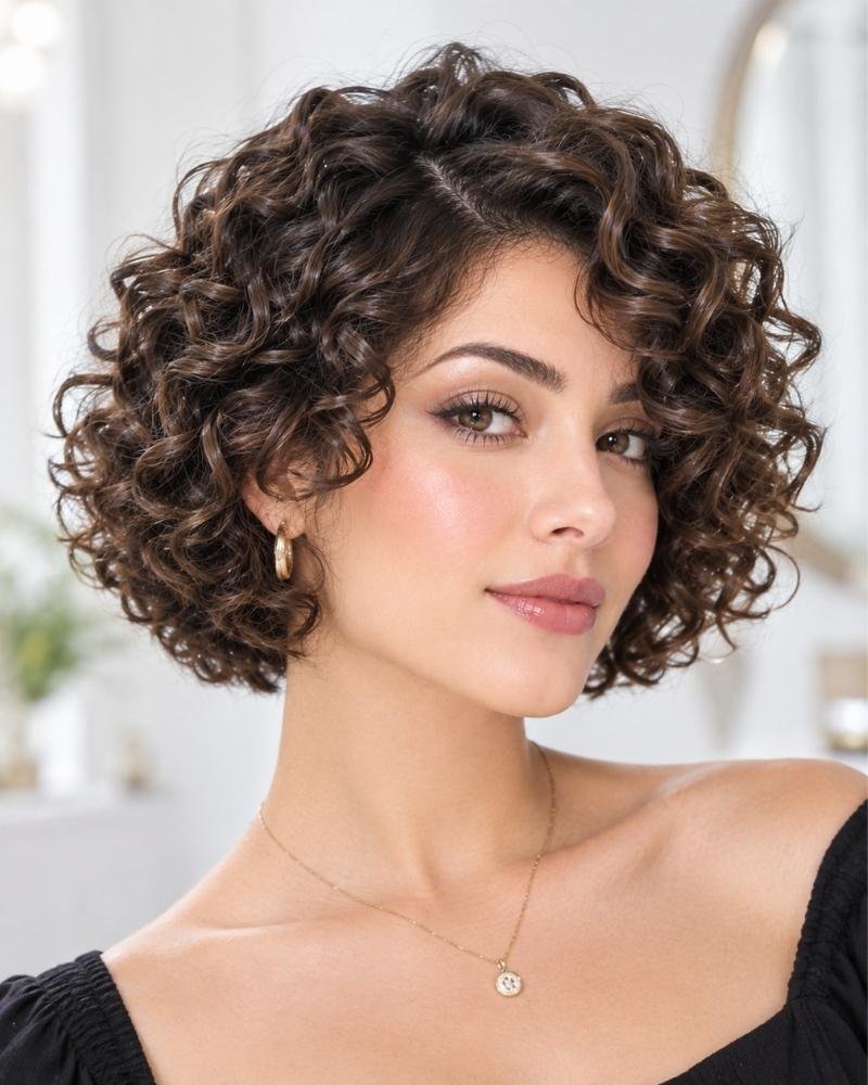 Short Permed Hairstyles: 15 Gorgeous Curls to Try 5 Short Permed Hairstyles