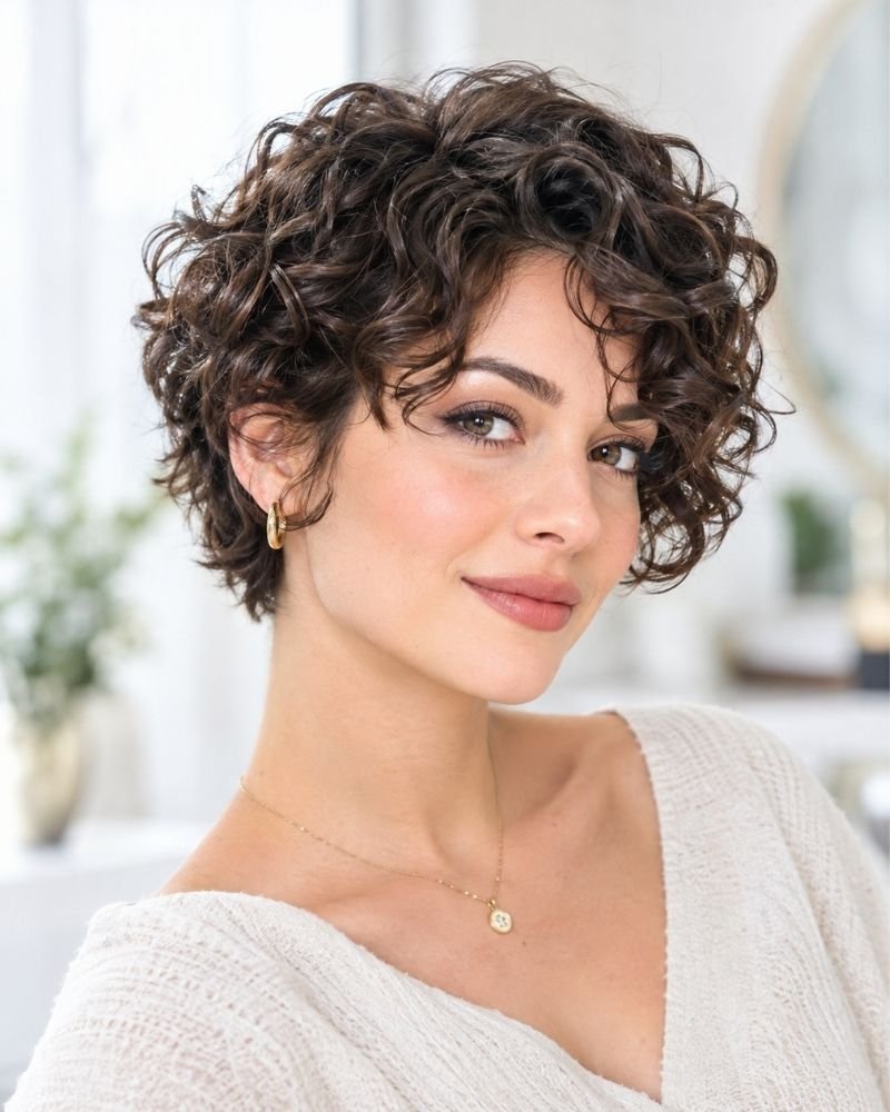 Short Permed Hairstyles: 15 Gorgeous Curls to Try 2 Short Permed Hairstyles