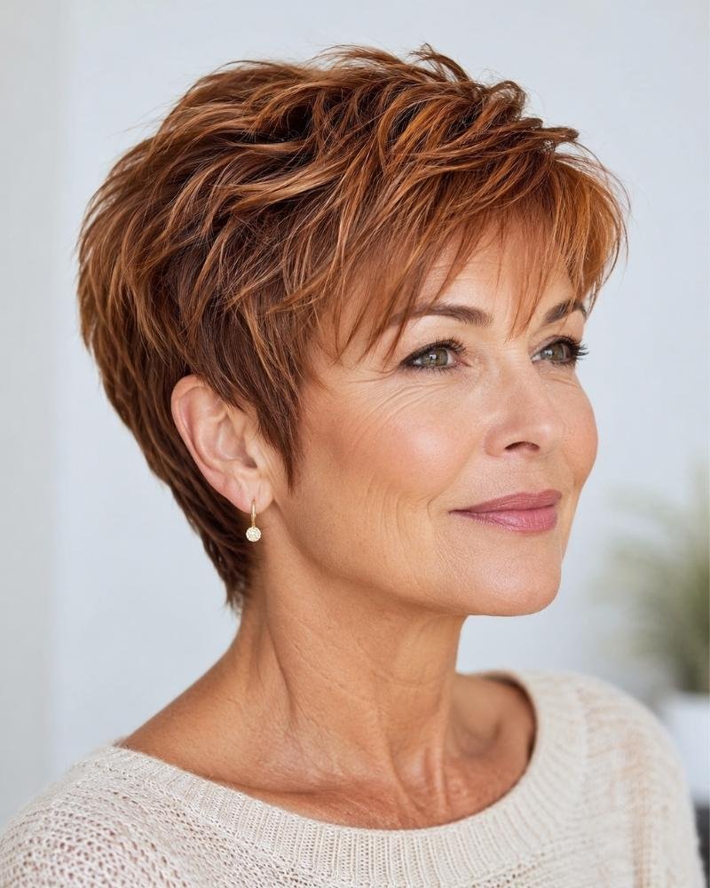 Pixie Haircuts Over 50: 12 Stunning Styles You Will Love 4 Pixie Haircuts Over 50
