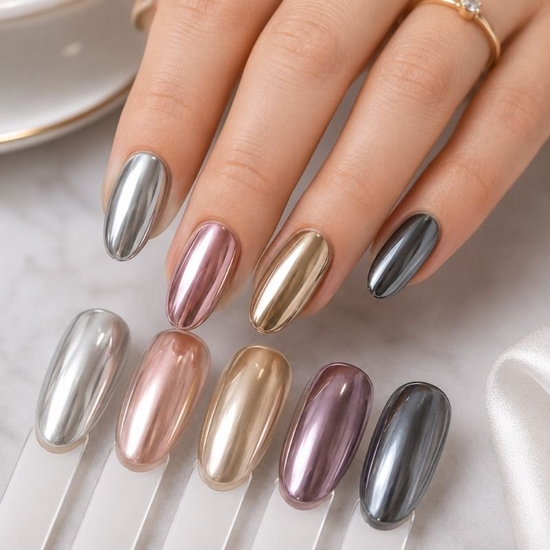 chrome nail polish