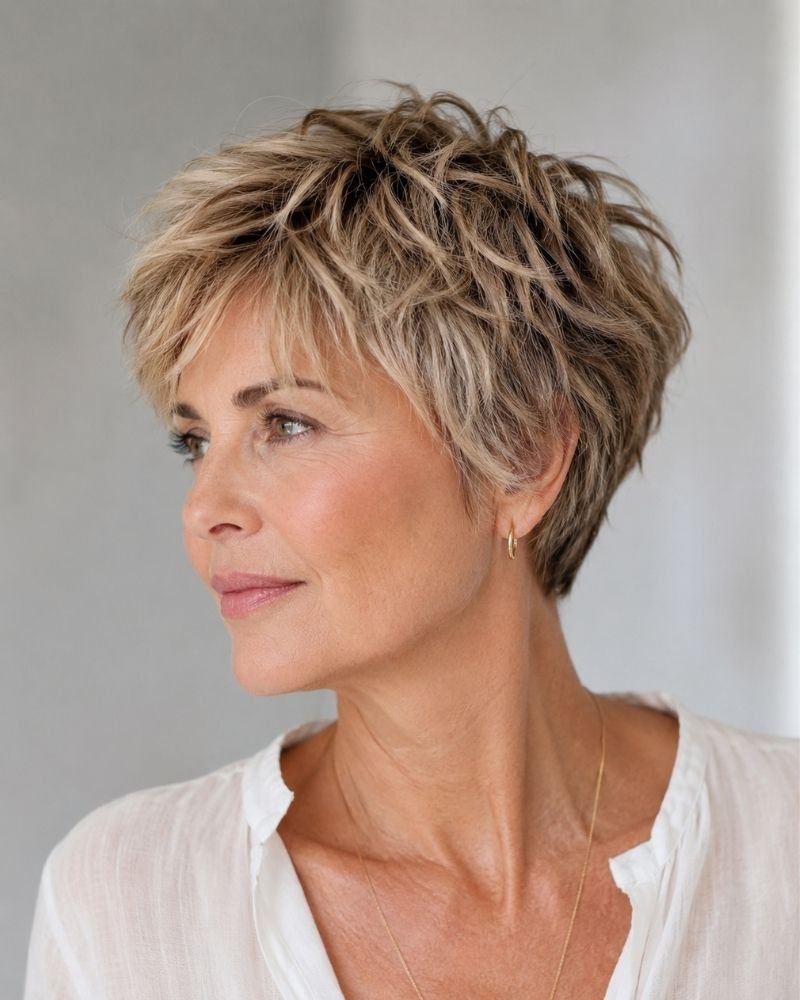 Pixie Haircuts Over 50: 12 Stunning Styles You Will Love 11 Pixie Haircuts Over 50