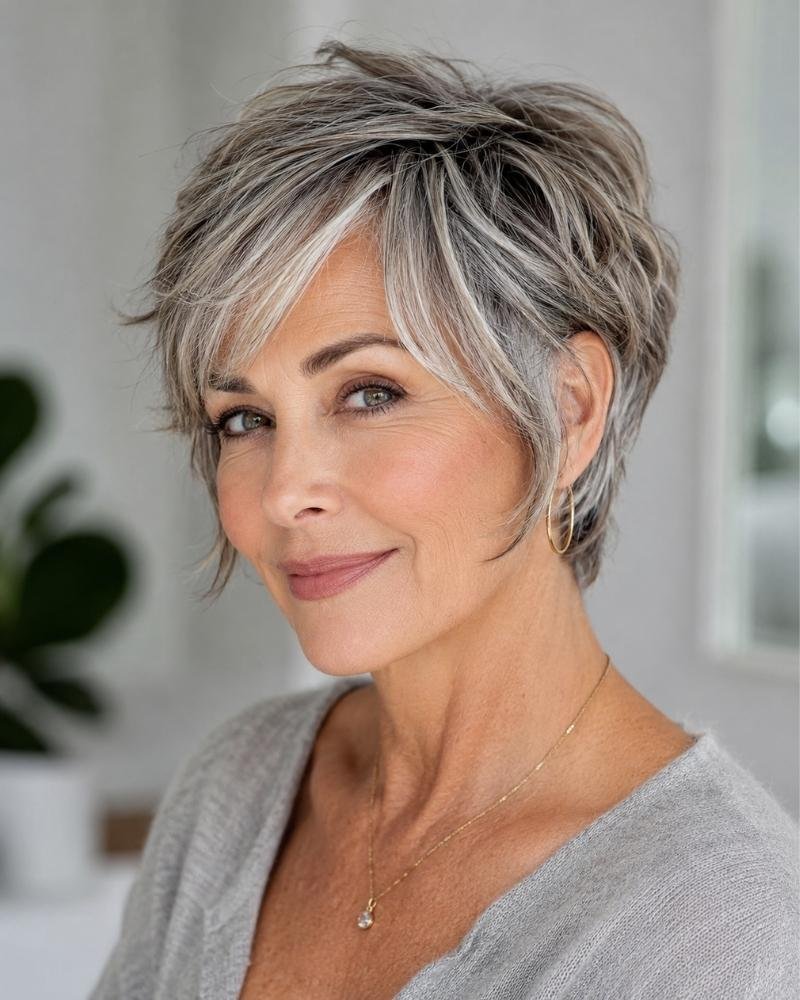 Pixie Haircuts Over 50: 12 Stunning Styles You Will Love 12 Pixie Haircuts Over 50