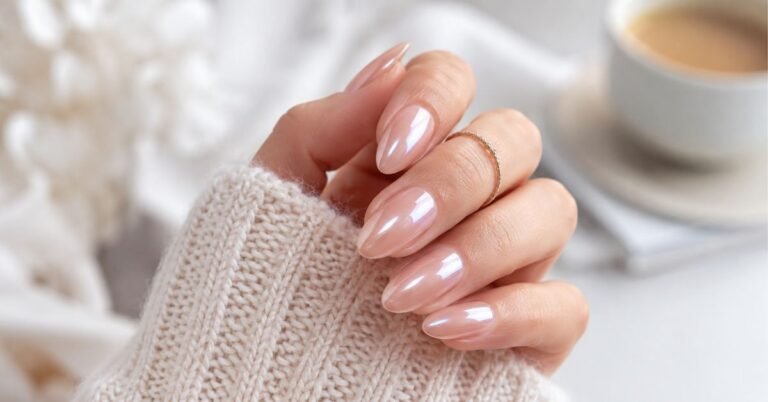 Glazed Donut Nails