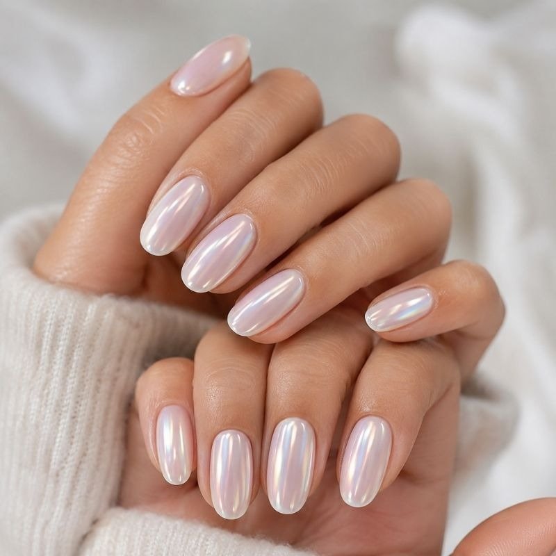 Glazed Donut Nails