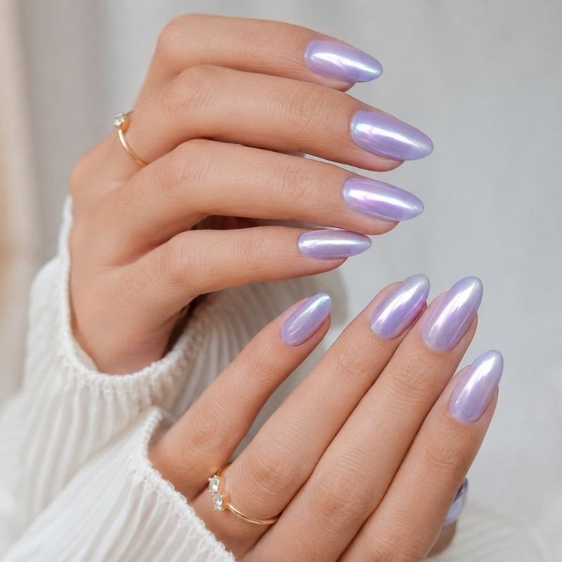 Glazed Donut Nails