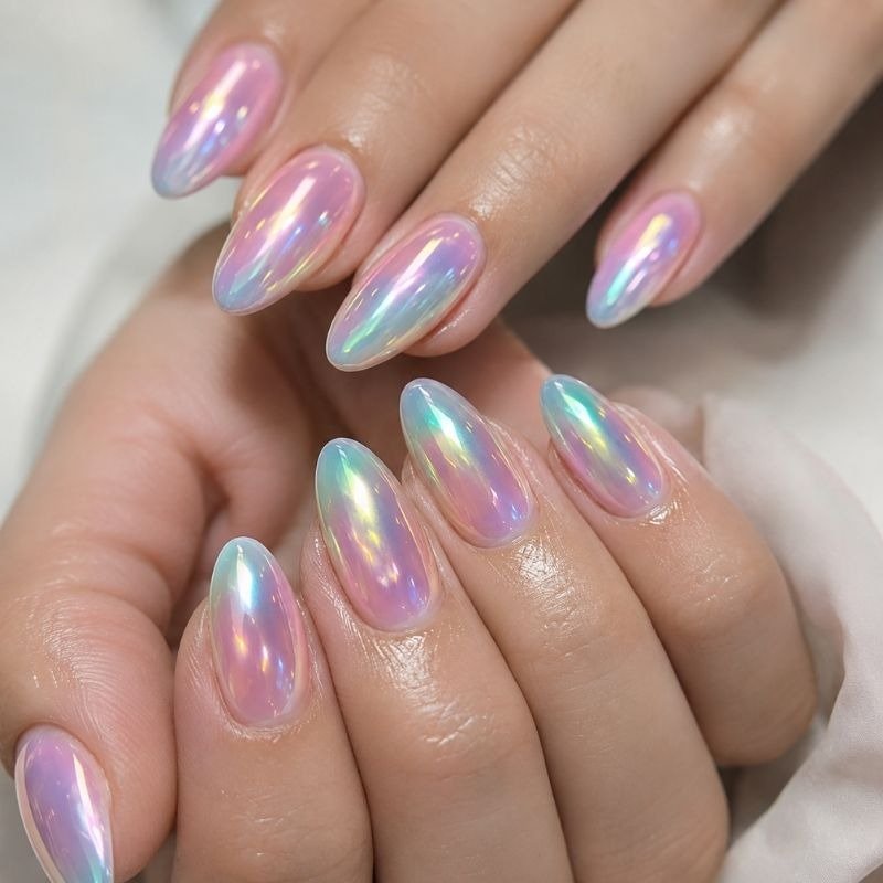 Glazed Donut Nails