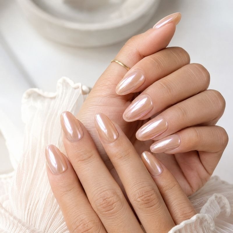 Glazed Donut Nails