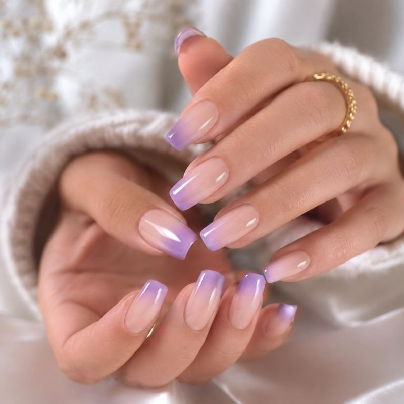 French Ombre Nails