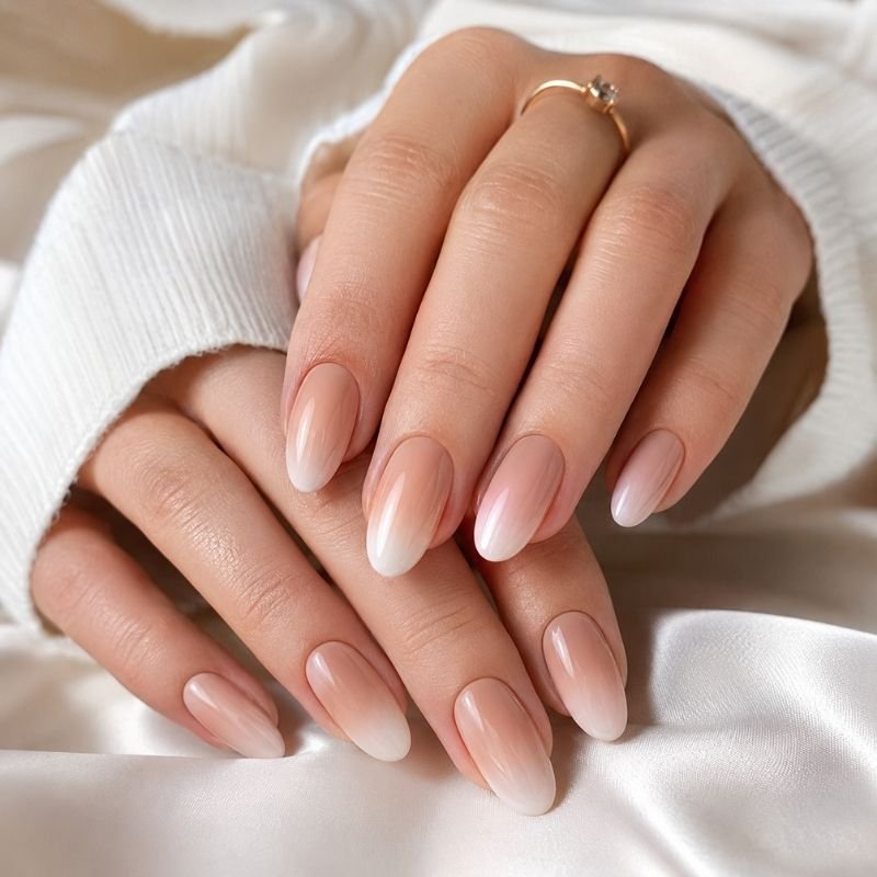 French Ombre Nails