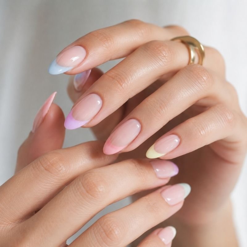 French Ombre Nails