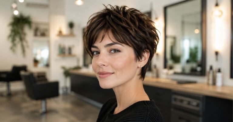 shaggy pixie